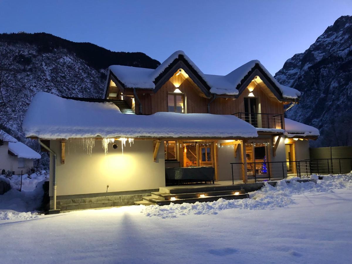 Chalet Barbara With Swimming Pool In The Heart Of Oisans Le Bourg-dʼOisans Exteriér fotografie