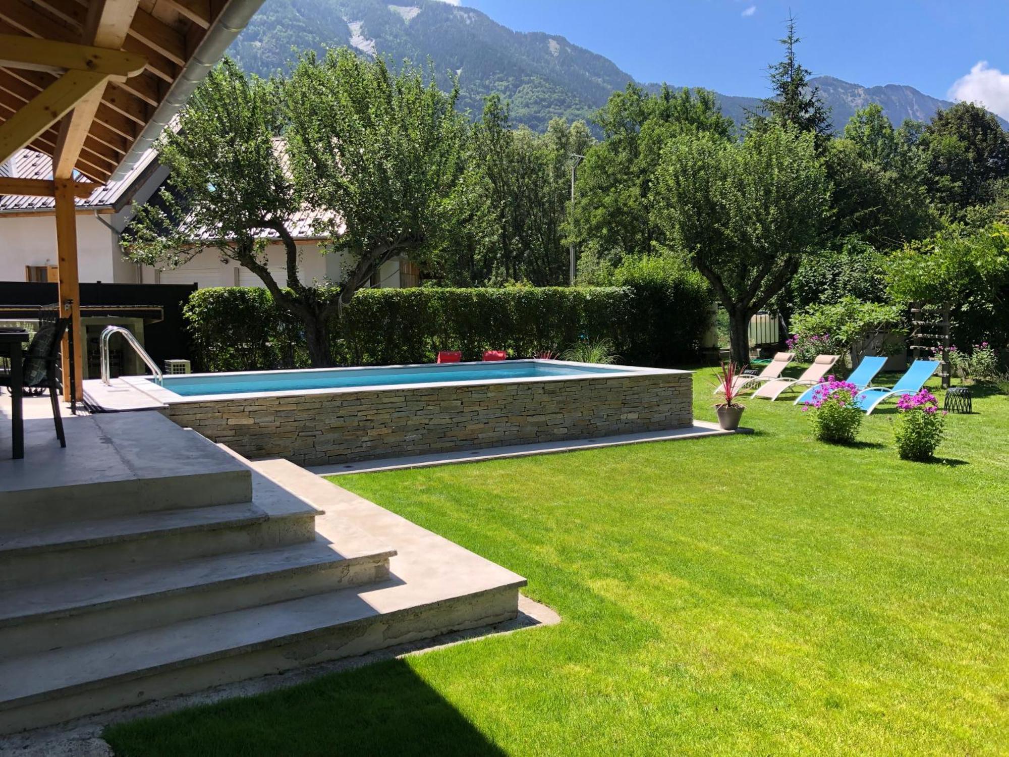 Chalet Barbara With Swimming Pool In The Heart Of Oisans Le Bourg-dʼOisans Exteriér fotografie
